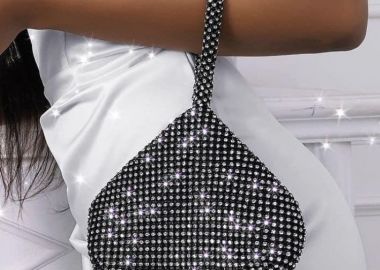 ΜΑΥΡΟ ΤΣΑΝΤΑΚΙ ΜΕ ΣΤΡΑΣ- LIBY - fashionroom - 