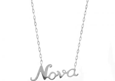 Mc Διακριτικό ατσάλινο κολιέ Νονά - MC - 