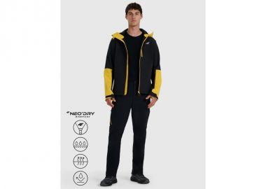 Men's 4F 4FRAW25TSOFM50671S windproof membrane 8000 softshell jacket - 4f - 