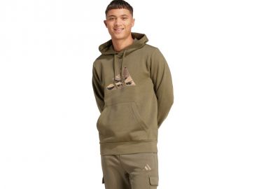 Men's adidas Camo olive sweatshirt JM6379 - adidas performance - 