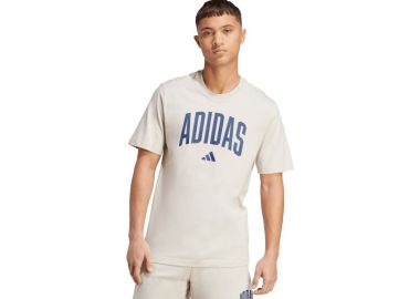Men's adidas Collegiate Lineage Tshirt beige JM6415 - adidas performance - 