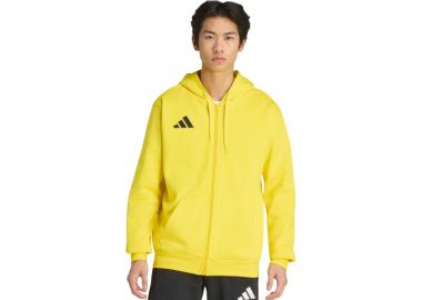 Men's adidas Entrada 26 Full Zip Hoody Yellow KF8964 - adidas performance - 