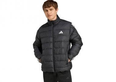 Men's adidas Essentials 3Stripes Jacket Black JM8416 - adidas performance - 