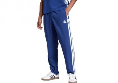 Men's adidas Essentials 3Stripes Stanford Open Hem Pants Blue JE6400 - adidas performance - 