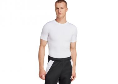 Men's adidas Techfit Short Sleeve Tee white JP4675 - adidas performance - 