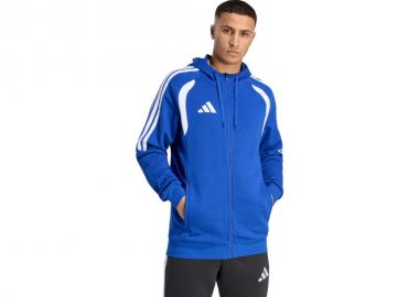 Men's adidas Tiro 26 League Sweat Full Zip Hoodie Blue KF9105 - adidas performance - 