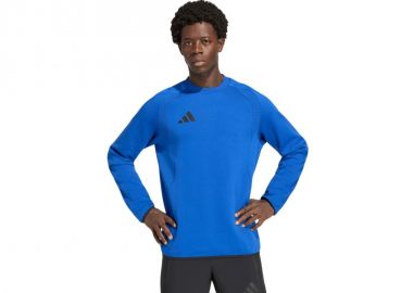 Men's adidas Tiro 26 Travel Crew sweatshirt blue KD1146 - adidas performance - 