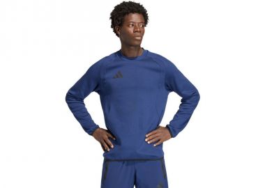 Men's adidas Tiro 26 Travel Crew sweatshirt navy blue KD1145 - adidas performance - 