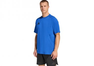 Men's adidas Tiro 26 Travel Tshirt blue KD1134 - adidas performance - 