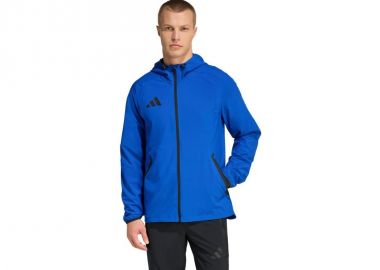 Men's adidas Tiro 26 Travel Windbreaker Jacket Blue KD3335 - adidas performance - 