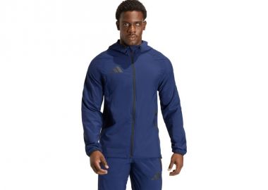 Men's adidas Tiro 26 Travel Windbreaker Jacket Navy Blue KD3334 - adidas performance - 