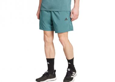 Men's adidas Train Essentials Woven Training Shorts Green JW2493 - adidas performance - 