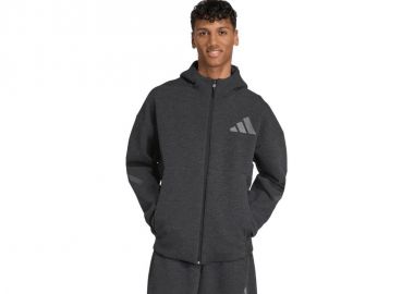 Men's adidas ZNE PR FZ sweatshirt black JM6055 - adidas performance - 