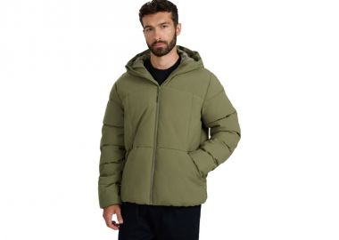 Men's down jacket 4F M0710 khaki 4FWAW25TDJAM0710 43S - 4f - 