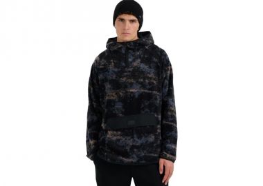 Men's fleece sweatshirt 4F M427 multicolor allover 4FWAW25TFLEM427 90A - 4f - 