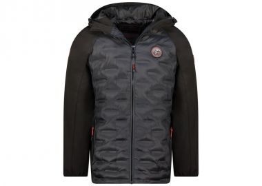 Men's jacket Geographical Norway BAEL BLACK DB MEN 056 BLACK WZ8113HGNNOIR - Geographical Norway - 