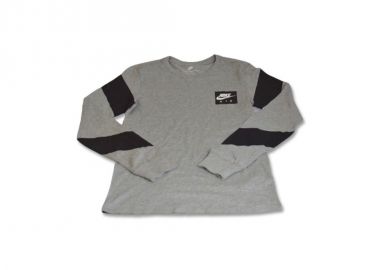Men's Nike Air Longsleeve Tshirt Gray AA6297063 - Nike - 