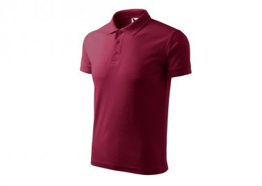 Men's Pique Polo Shirt garnet - Malfini - 