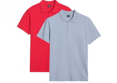 Men's polo shirt 4F SET OF 2 SHIRT 2PSS4FWSS25TPTSM40792S - 4f - 