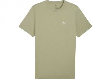 Men's Puma Ess Elevated Tee Olive 684726 82 - Puma - 