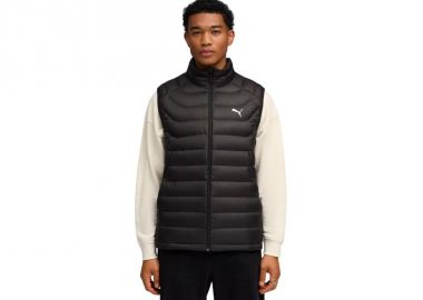 Men's Puma Packlite Down Vest Black 685213 01 - Puma - 