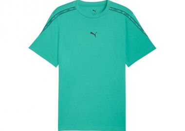 Men's Puma Tape Tee green 691693 40 - Puma - 