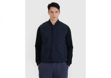 Men's sleeveless vest with standup collar 4F 4FWSS25TVJAM21020S - 4f - 