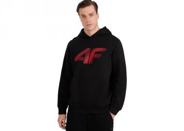 Men's sweatshirt 4F M1766 deep black 4FWMM00TSWSM1766 020S - 4f - 