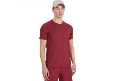 Men's Tshirt 4F FNK M1521 dark red 4FWAW25TFTSM1521 61S - 4f - 