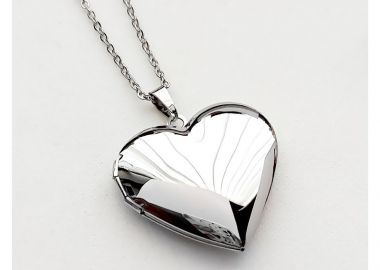 Μενταγιόν για φωτογραφίες καρδιά F178 - Asimenio - 