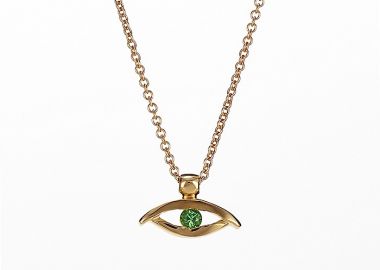 Μενταγιόν με Ορυκτή Πέτρα Χρυσός Κ18 - 09015Y -  - 