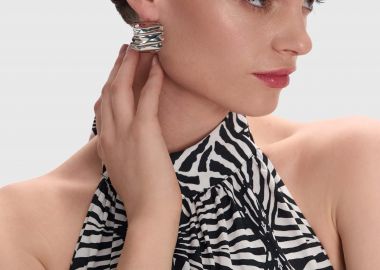 Μεταλλικά ανάγλυφα σκουλαρίκια - 5206634985484 -  - 