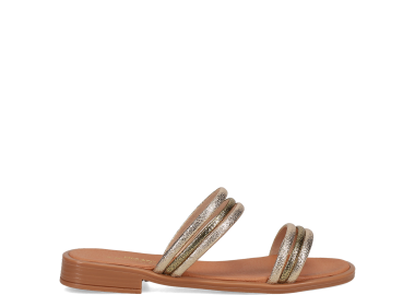 Μεταλλικό ίσιο σανδάλι - MIGATO ISLAND - 
