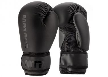 Meteor 10 oz Training Boxing Gloves Velcro PU - Meteor - 