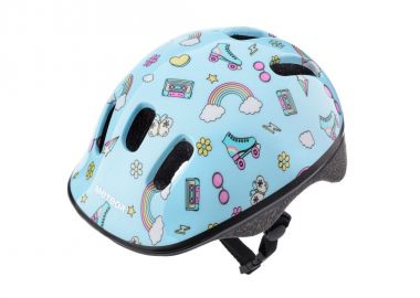 Meteor KS06 Rainbow Jr Bike Helmet 17435 size S 4852 cm - Meteor - 