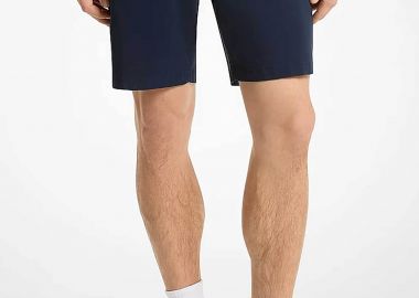 Michael Kors ανδρική βερμούδα chino Regular Fit - CS5304ZDR2 Μπλε Σκούρο - MICHAEL KORS - 