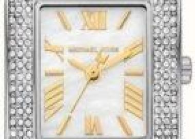 MICHAEL KORS Emery Crystals - MK4882, Silver case with Stainless Steel Bracelet - Michael Kors - 
