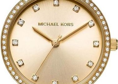 MICHAEL KORS Melissa Crystals - MK4368, Gold case with Stainless Steel Bracelet - Michael Kors - 
