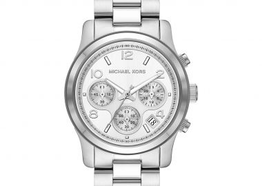 MICHAEL KORS Runway Chronograph - MK7325, Silver case with Stainless Steel Bracelet - Michael Kors - 