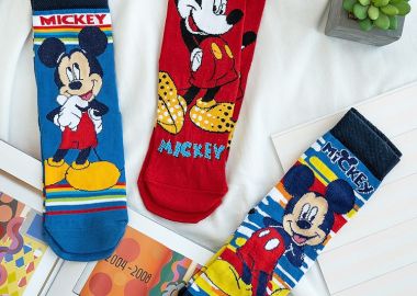 MICKEY RED SOCKS PACK OF 3 -  - 