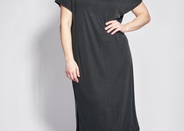 Midi Ριπ Φόρεμα με Ζώνη -  - 