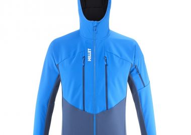 MILLET MM White Shield Jacket Navy Blue - Millet - 