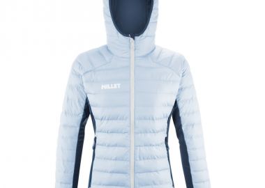 MILLET W Fitz Roy Warm Hoodie Jacket Blue - Millet - 