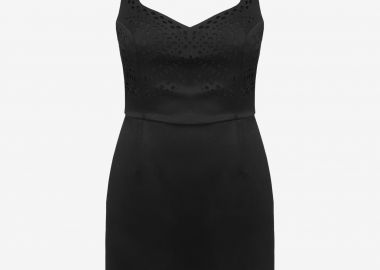 Mini Dress in Black - Cutcuutur - 