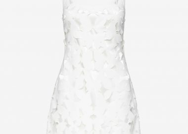 Mini Dress in White - Cutcuutur - 