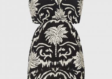 Μίνι φόρεμα με άνοιγμα στην πλάτη - FUNKY BUDDHA - 