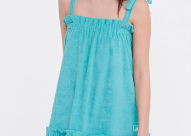 Μίνι φόρεμα σε πετσετέ ύφασμα - FUNKY BUDDHA - 