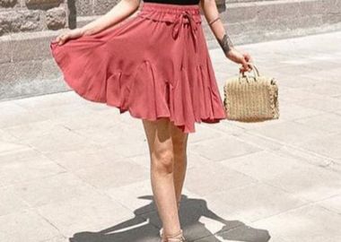 Μίνι γυναικεία φούστα - SOU - 