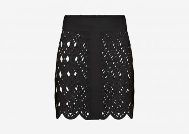 Mini Skirt in Black - Cutcuutur - 