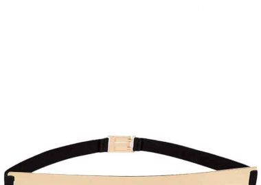 minimal golden plate ελαστική ζώνη Εve small - PerfectDress.gr - 